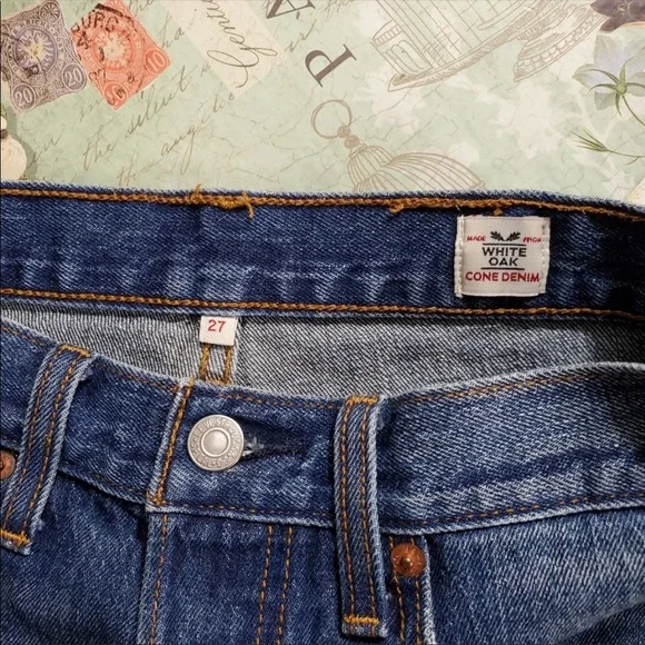 Levi's Wedgie High Rise Denim Shorts - Picture 7 of 9